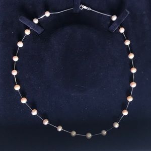 Pink Mother of Pearl Necklace